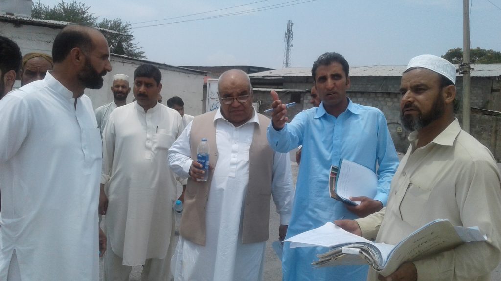 MD SIDB visits Manshera industrial Estate
