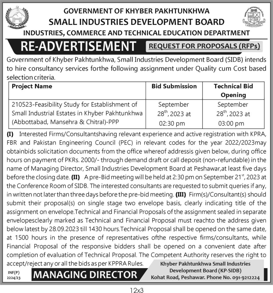 REQUEST FOR PROPOSAL